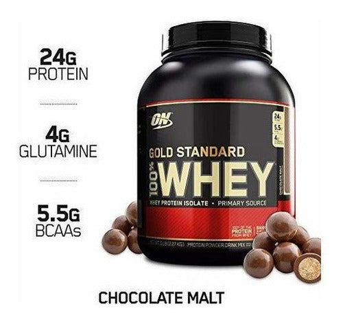 Polvo De Proteína De Suero De Leche 100% Estándar De Optimum