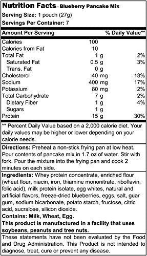 Mezclas para hornear Panqueques y Waffles 6.7oz 7 Bolsas