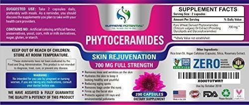 Cápsulas de fitoceramidas Supremo Potencial