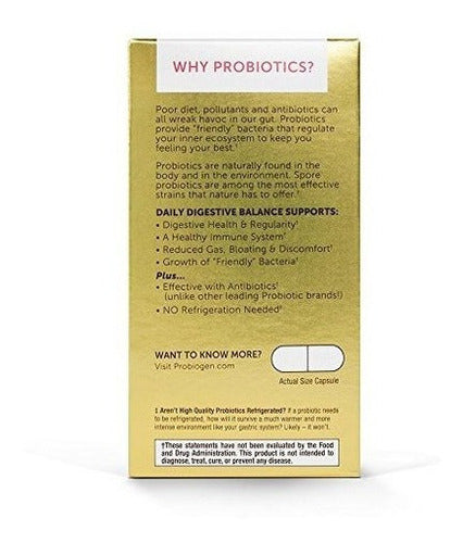 Probiogen Probiótico De Equilibrio Digestivo Diario