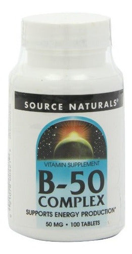 Vitamina B-50 50mg 100 tabletas