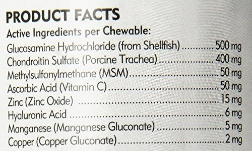 Cadera Y Articulación Masticables Para Perros