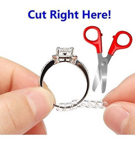 Juego de 12 unidades de ajustador para tamaño de anillo