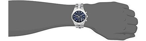 Reloj Casual De Acero Inoxidable De Cuarzo Bulova Para