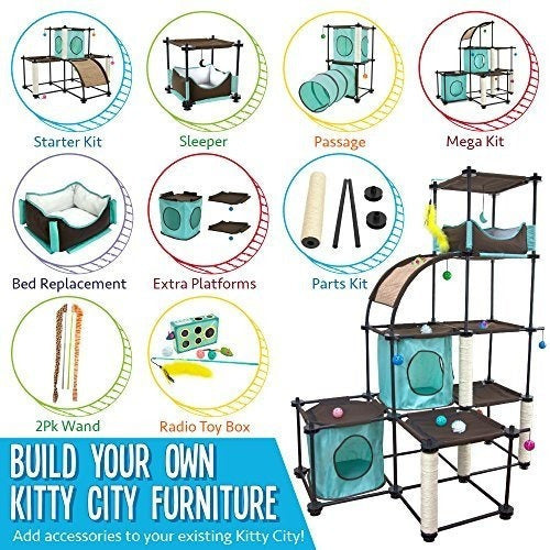 Cama Para Gatos Kitty City Sleeper (reemplazo Textil)