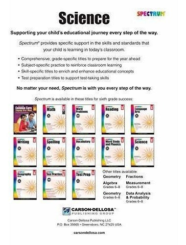 Espectro libro de ejercicios de alfabetización científica