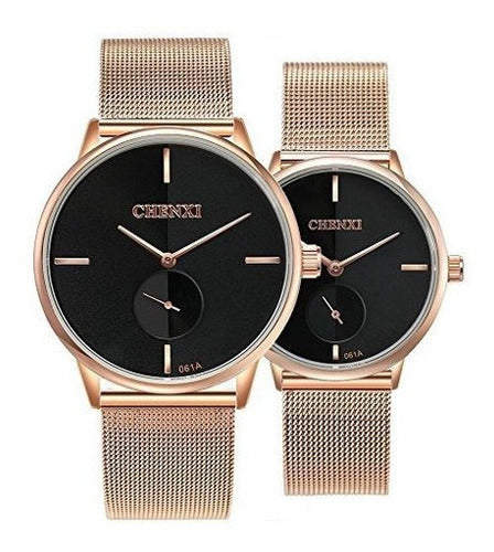 Reloj De Marca Suizo Para Hombres, Mujeres, Acero