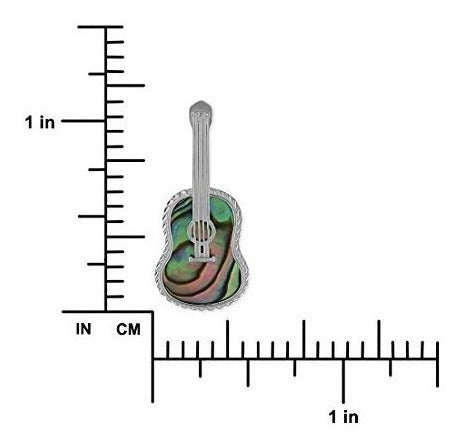 Collar Colgante Con Ukelele En Plata De Ley