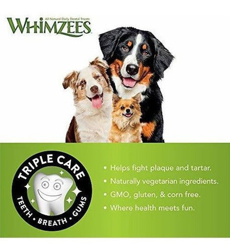 Whimzees Masticable Dental Sin Granos Naturales Salchicha