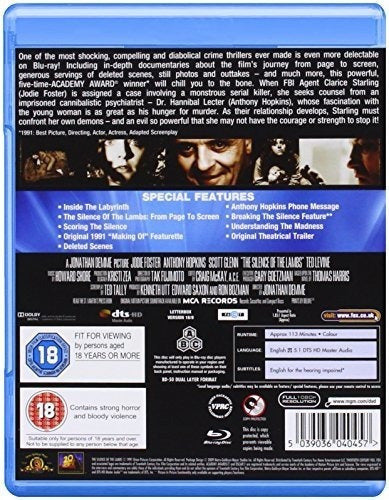 El Conjunto De Blu Ray Hannibal Lecter Trilogy