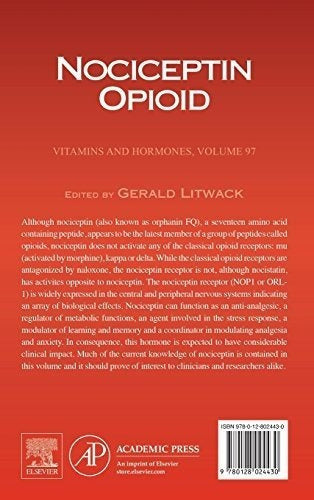 libro de Opioide De Nociceptina Volumen 97
