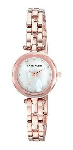 Reloj de pulsera abierto en tono dorado rosa para Mujer
