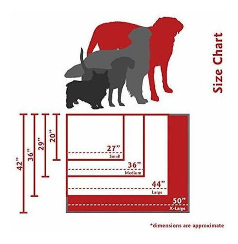 Bamboo Rectángulo Extra Grande Cama Para Perros