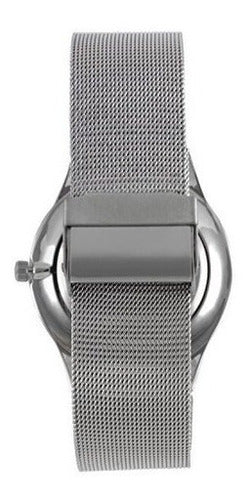 Reloj De Cuarzo De Acero