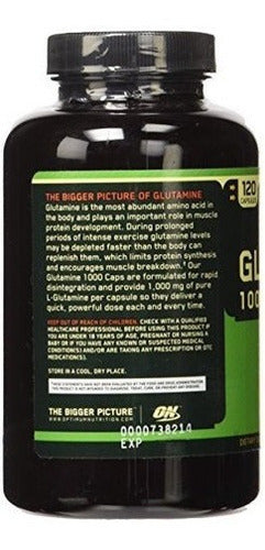 Cápsulas De Recuperación Muscular L-glutamina De Nutrición