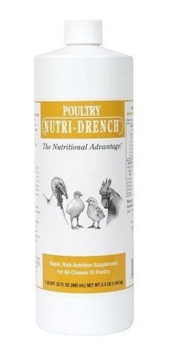 Nutrientes para Aves de corral - 1 cuarto de galón