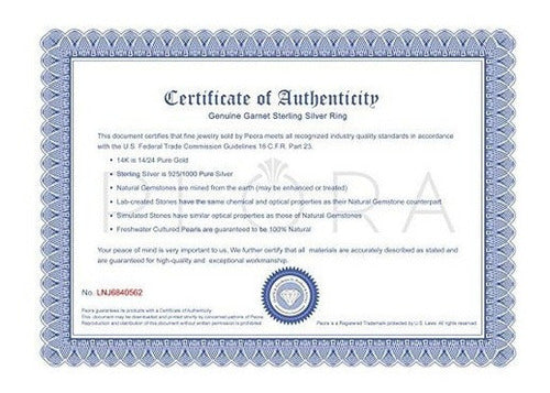 Anillo De Granate De 1,50 Quilates, En