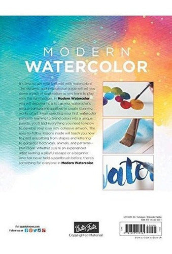 Acuarela Moderna: Una Exploración Lúdica Y Contemporánea