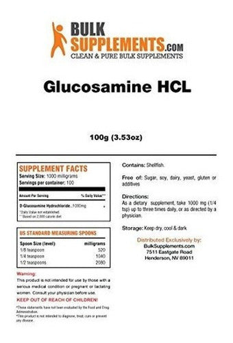 Suplementos A Granel Glucosamina