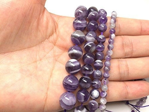 Granos Sueltos Redondos De La Piedra Amatista