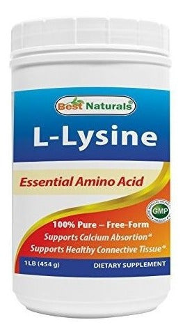 Polvo De Lisina Best Naturals, 1 Libra - 100% Puro