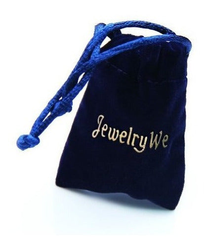 Jewelrywe Reloj de vestir de lujo para hombre, Acero Inoxidable Bling