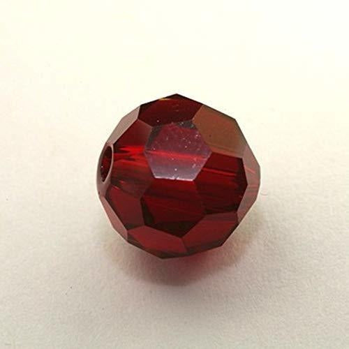 50 Unids 8 Mm Adabele Granos Austríacos De Cristal Redondo