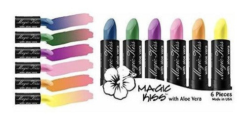 Lipstick Set Aloe Vera Cambio de color Best Seller