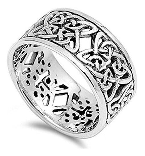 Anillo De Mujer De La Eternidad Celtic Eternity