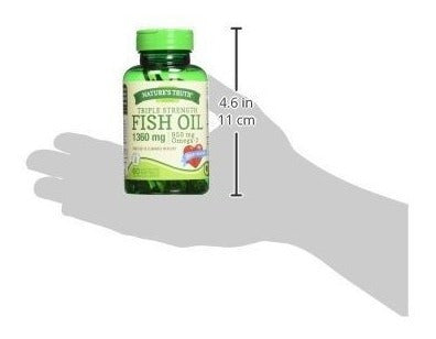Aceite De Pescado De Triple Potencia - 1360 mg / 60 Capsulas