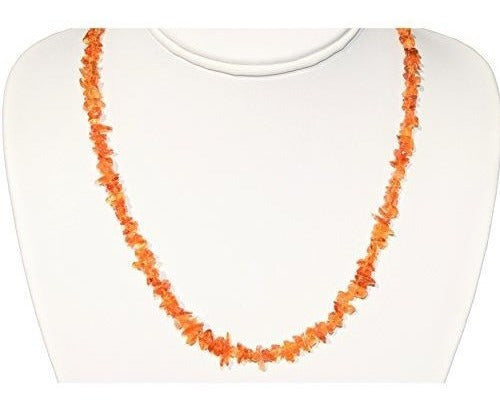 Charged 18 Collar De Cristal De Cuarzo Premium Citrine