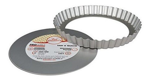 Cacerola De Tarta Estriada De Aluminio Anodizado De Fat