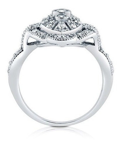 Anillo de mano derecho Plateado Plata