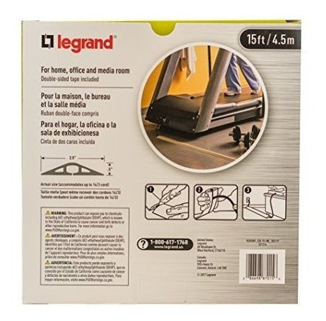 Legrand - Protector de cable para piso de corducto Wiremold Cdi-15 -