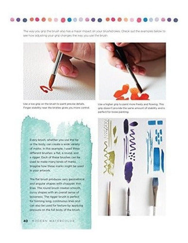 Acuarela Moderna: Una Exploración Lúdica Y Contemporánea