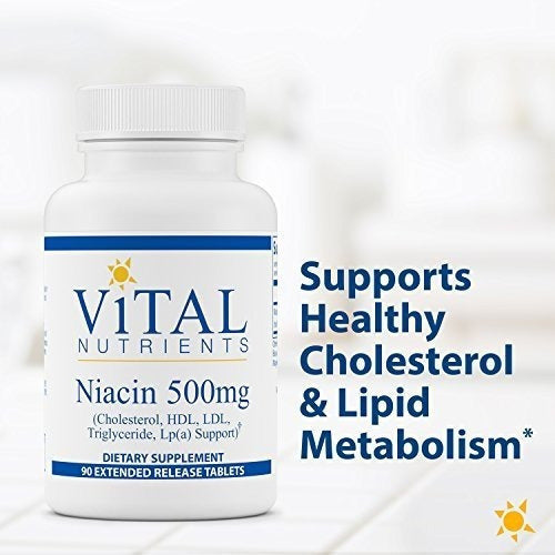 Niacin 500 Mg De Liberación Prolongada