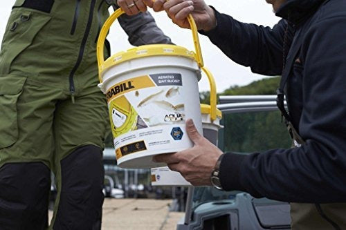 Cubo de cebo aislado para peces