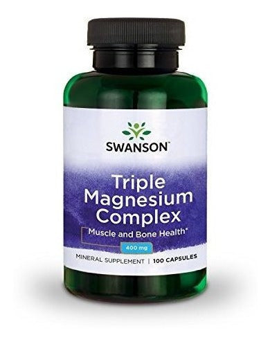 Swanson Triple Magnesium Complex Absorption Support Bone And