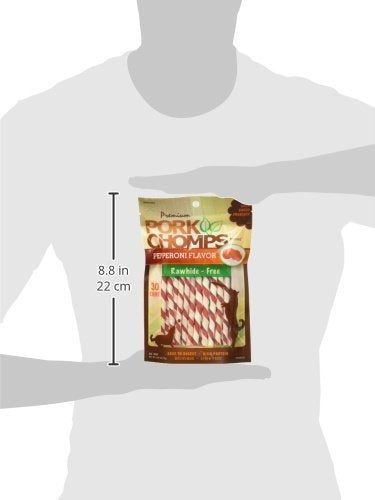 Scott Pet Pepperoni Twist Chomps de Cerdo