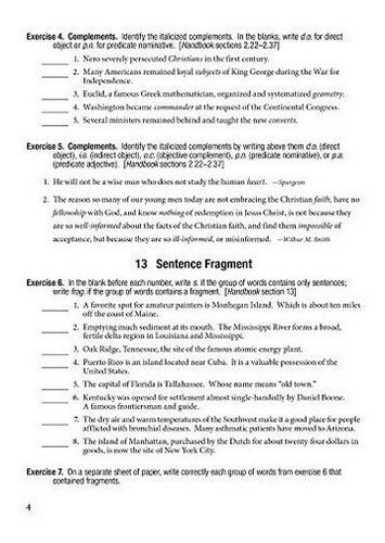 ejercicios para el Manual de gramática