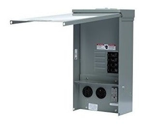 Panel De Toma De Corriente Temporal