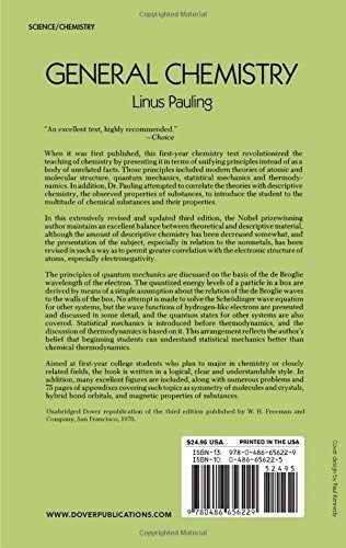 Química General (libros De Dover Sobre Química)