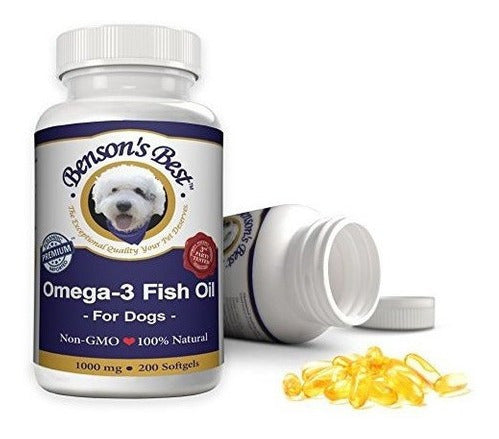 El Mejor Aceite De Pescado Omega-3 De Benson Para Perros