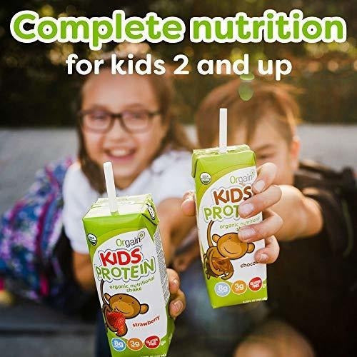 Batido Nutritivo Orgánico Orgain Kids Protein, Chocolate,