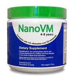 Solace Nutrition Nanovm 4-8 (275g) Suplemento De Vitaminas