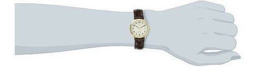 Reloj Timex T20071 Indiglo Con Correa De Cuero Para Mujer,