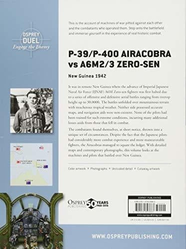 libro P-39 / p-400 Airacobra Vs A6m2 / 3 Zero-sen