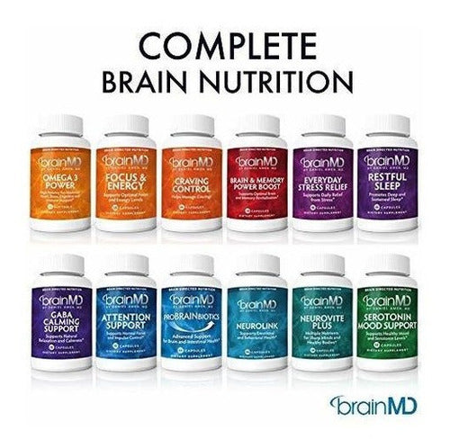 Dr. Amen Brainmd Omni Protein Vanilla 2.38 Lbs Polvo De
