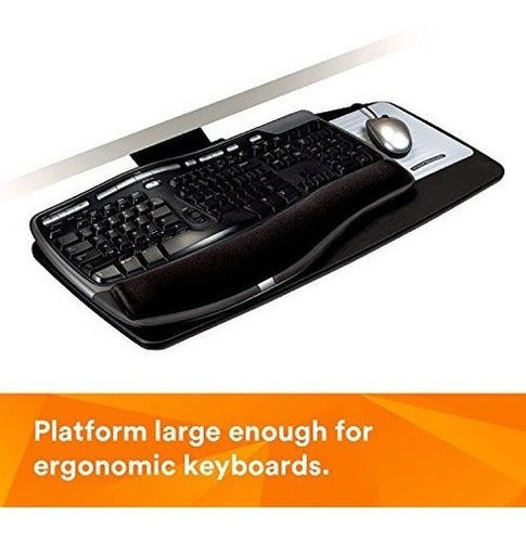 Bandeja De Teclado De 3m Con Plataforma De Madera