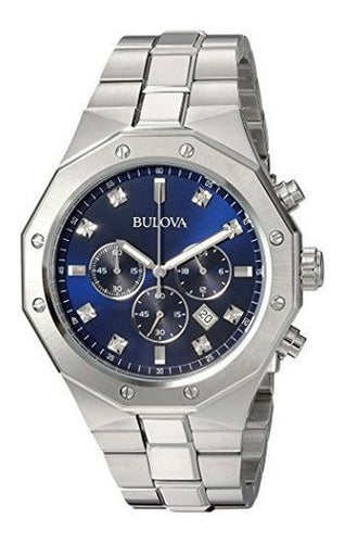 Reloj Casual De Acero Inoxidable De Cuarzo Bulova Para